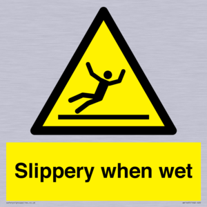 slippery when wet